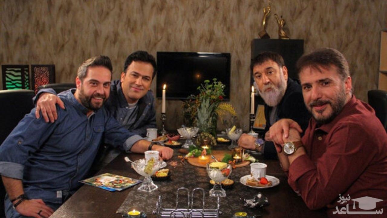 عکسی دردناک از علی انصاریان که جورج مهمان شام ایرانی منتشر کرد