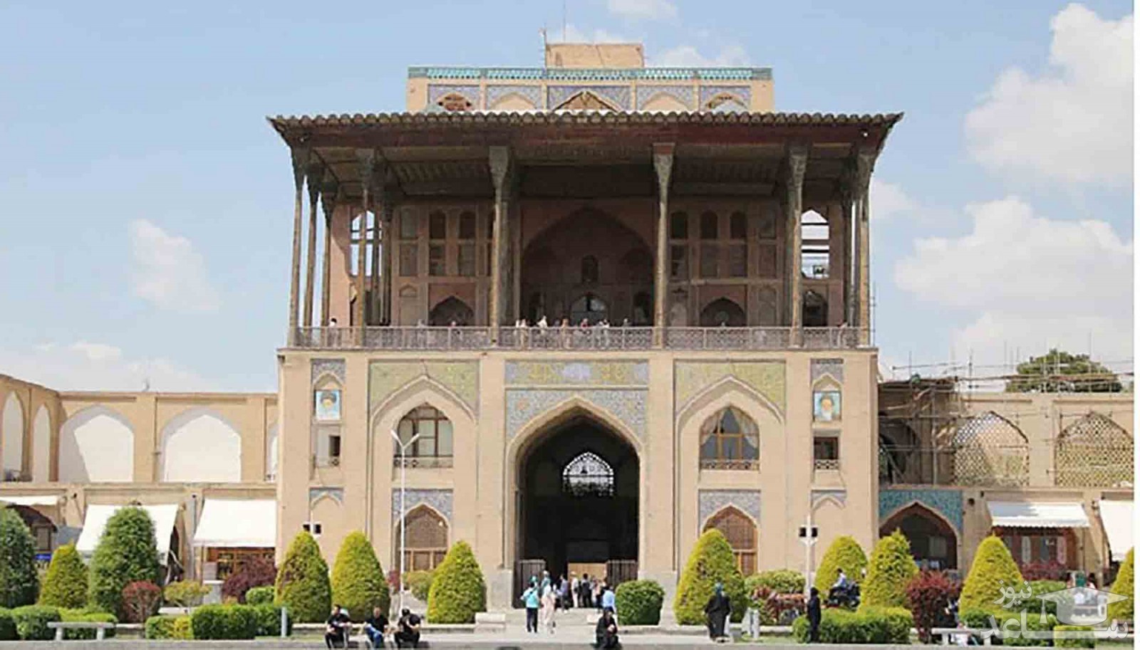 نگاهی کامل بر تاریخچه و معماری زیبای کاخ عالی قاپوی اصفهان