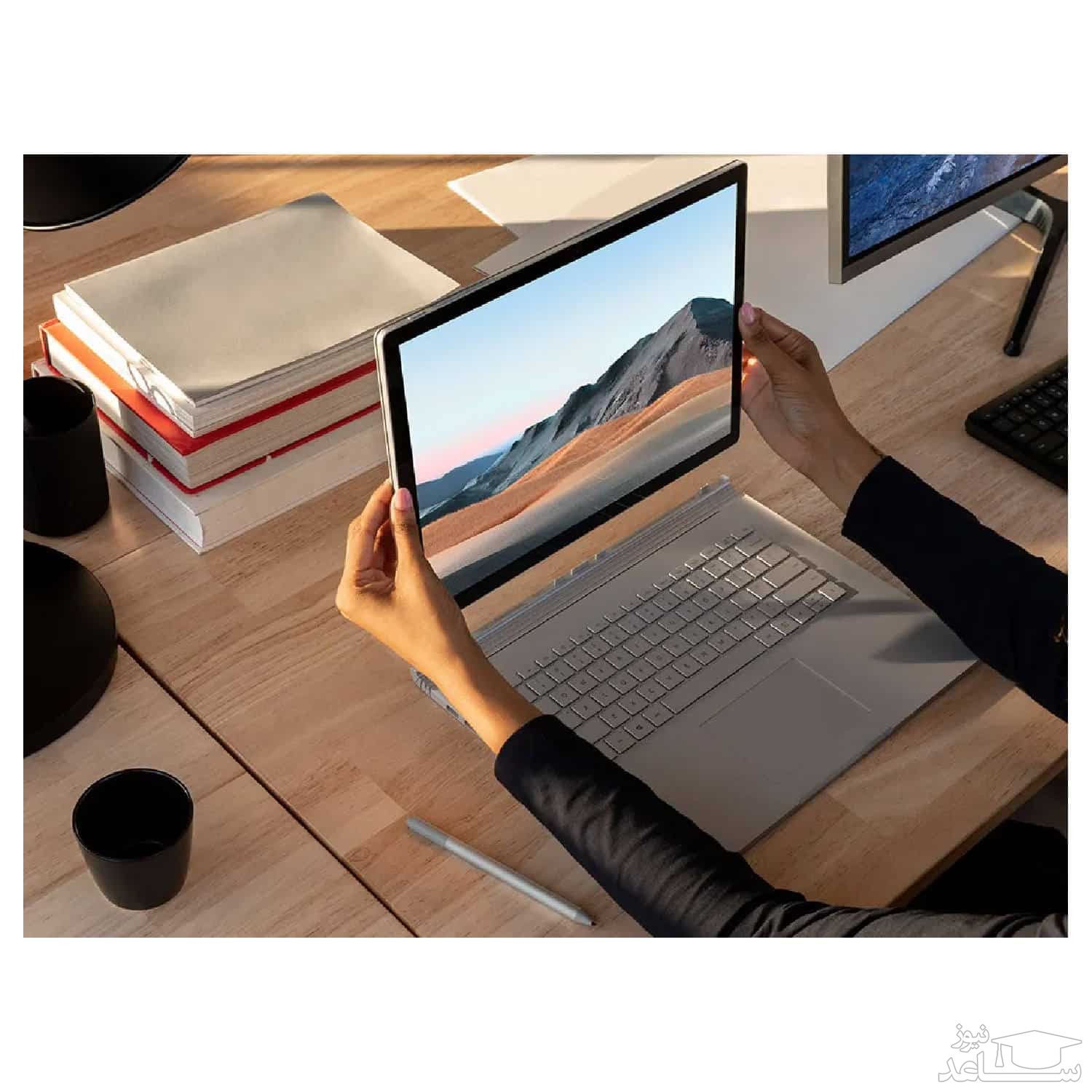 لپ تاپ 15 اینچی مایکروسافت مدل Surface Book 3- F