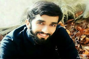 رونمایی از سنگ جدید مزار شهید حججی