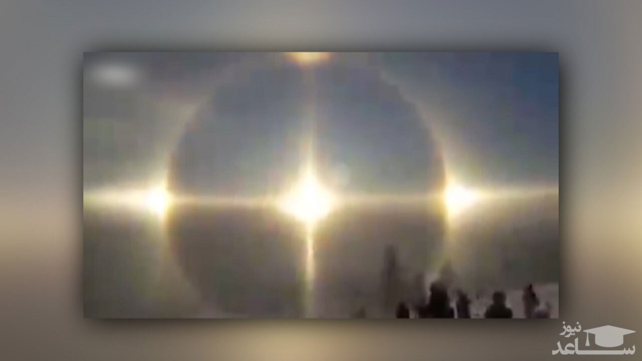 (فیلم) حضور ۴ خورشید در آسمان!