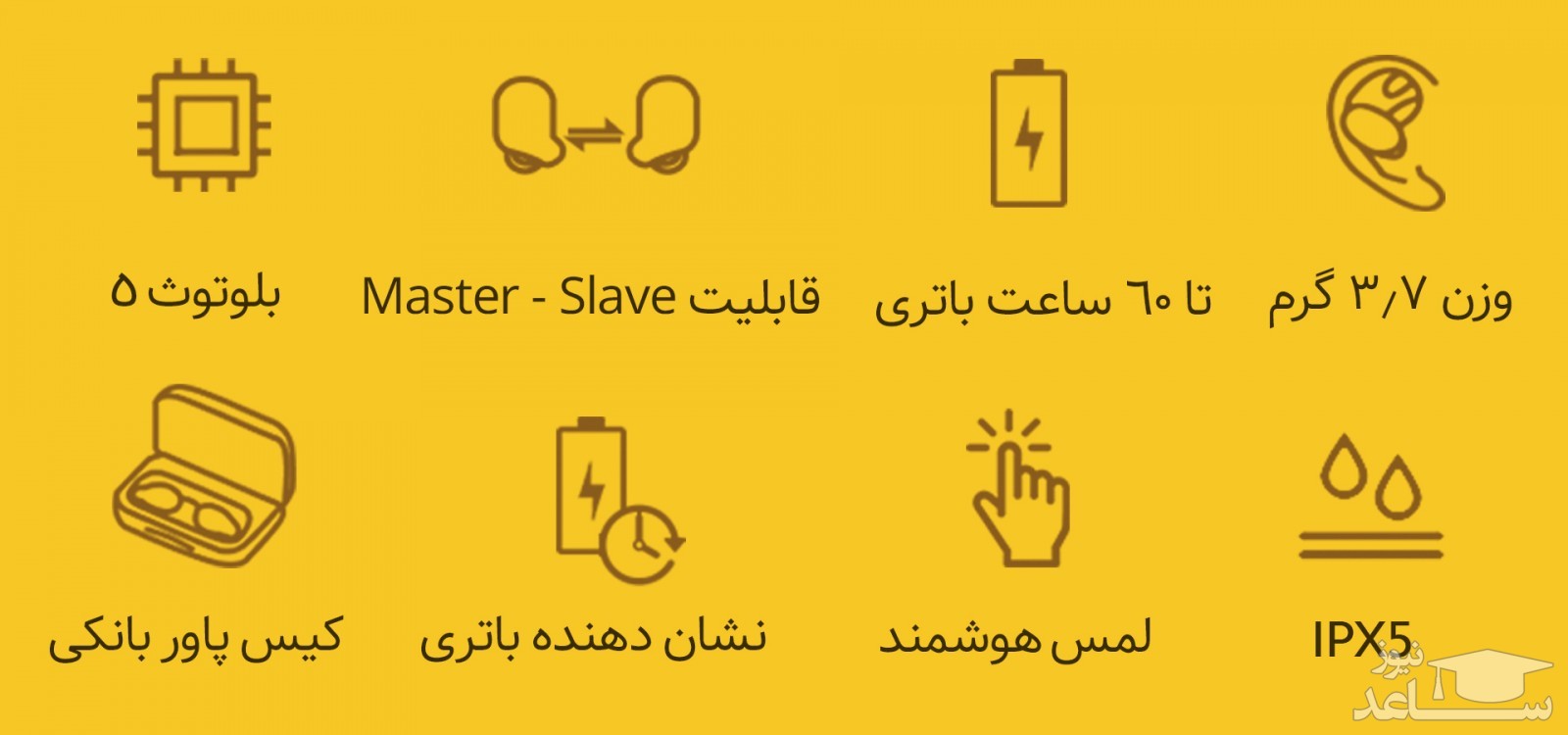 هدفون هایر بی سیم هایلو مدل T15