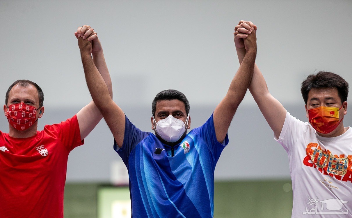 مدال طلای جواد فروغی در تیراندازی در المپیک توکیو