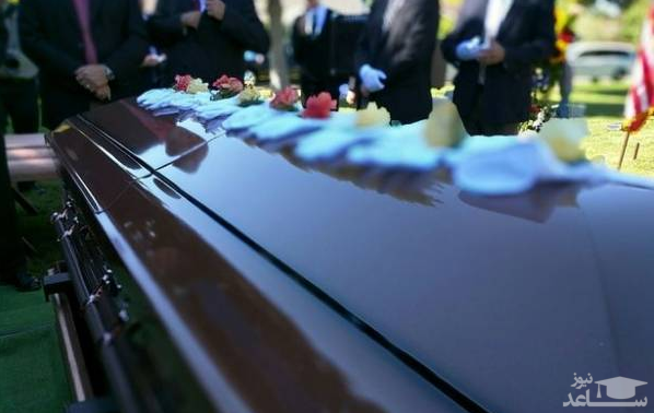 زایمان زن جوان داخل تابوت 10 روز بعد مرگش!!