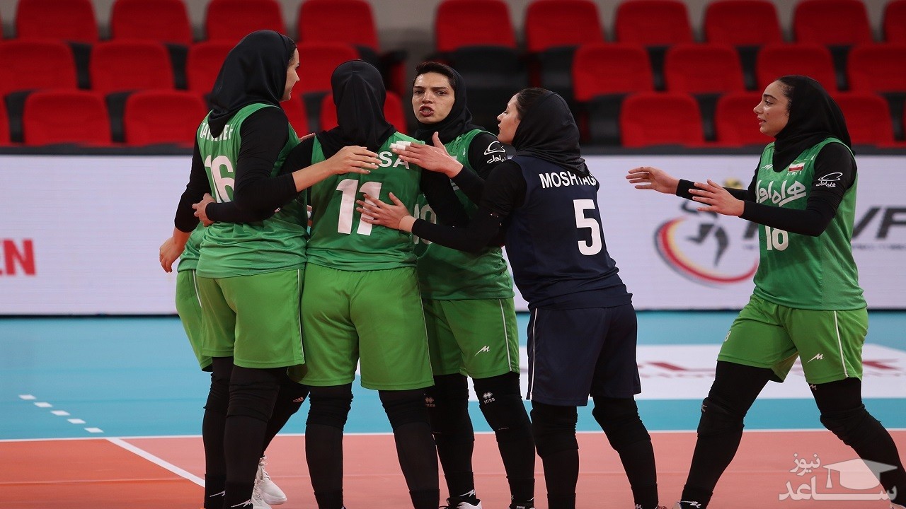 تیم ملی والیبال بانوان ایران هفتم شد