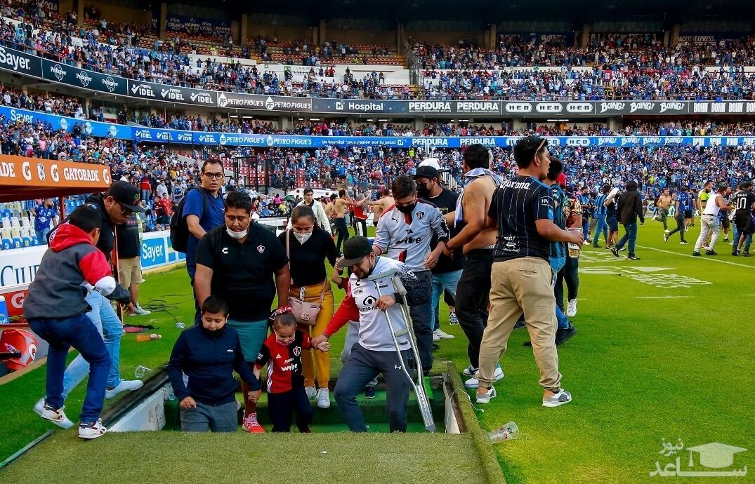 (فیلم) بازی فوتبال مرگبار در مکزیک