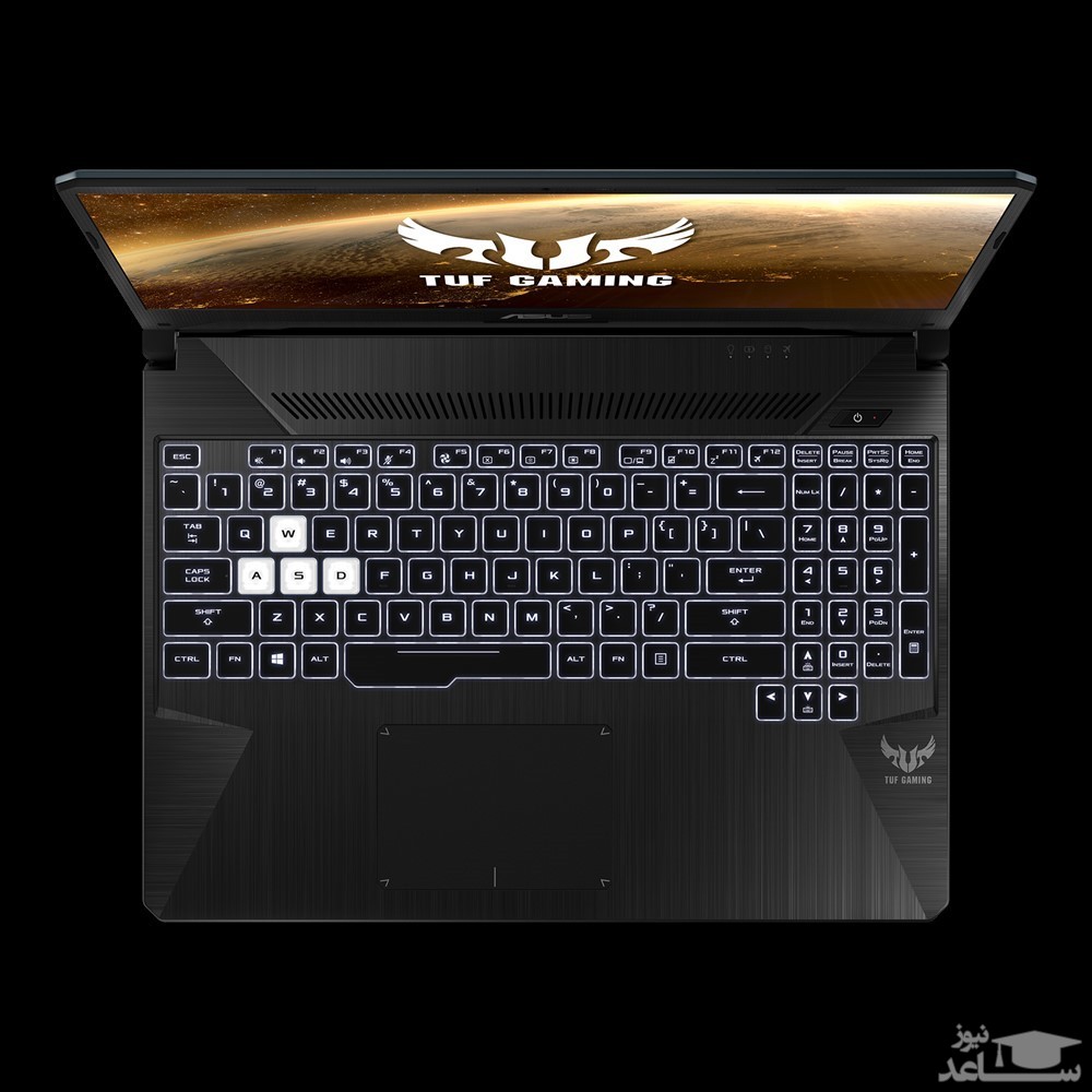 لپ تاپ 15 اینچی ایسوس مدل TUF Gaming FX505GT