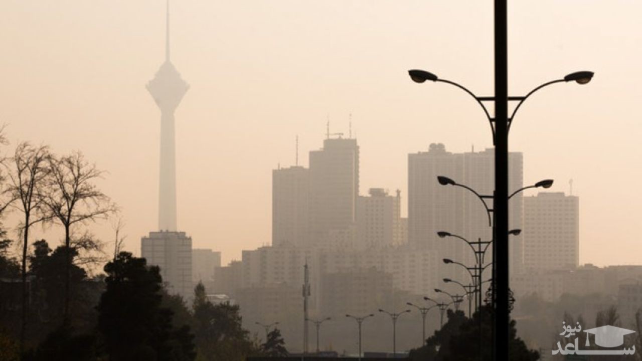 هوای پایتخت برای گروه‌های حساس ناسالم شد