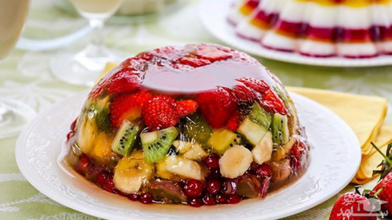 روش تهیه ژله میوه ای لذیذ
