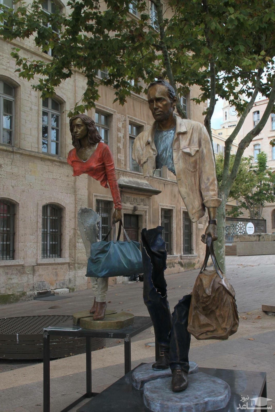 مجسمه های غیر عادی در نووسیبیرسک