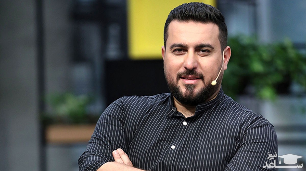 محسن ‌کیایی‌ در ماشین‌ شخصی اش