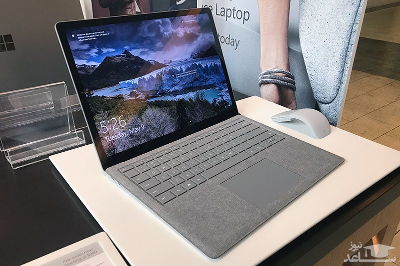 لپ تاپ 13 اینچی مایکروسافت مدل- Surface Laptop Platinum - M