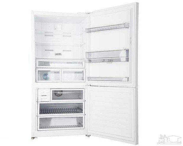 فضای داخلی یخچال فریزر بلومبرگ مدل KND3950-XD