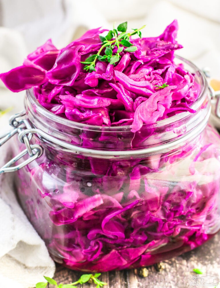 طرز تهیه ترشی کلم قرمز