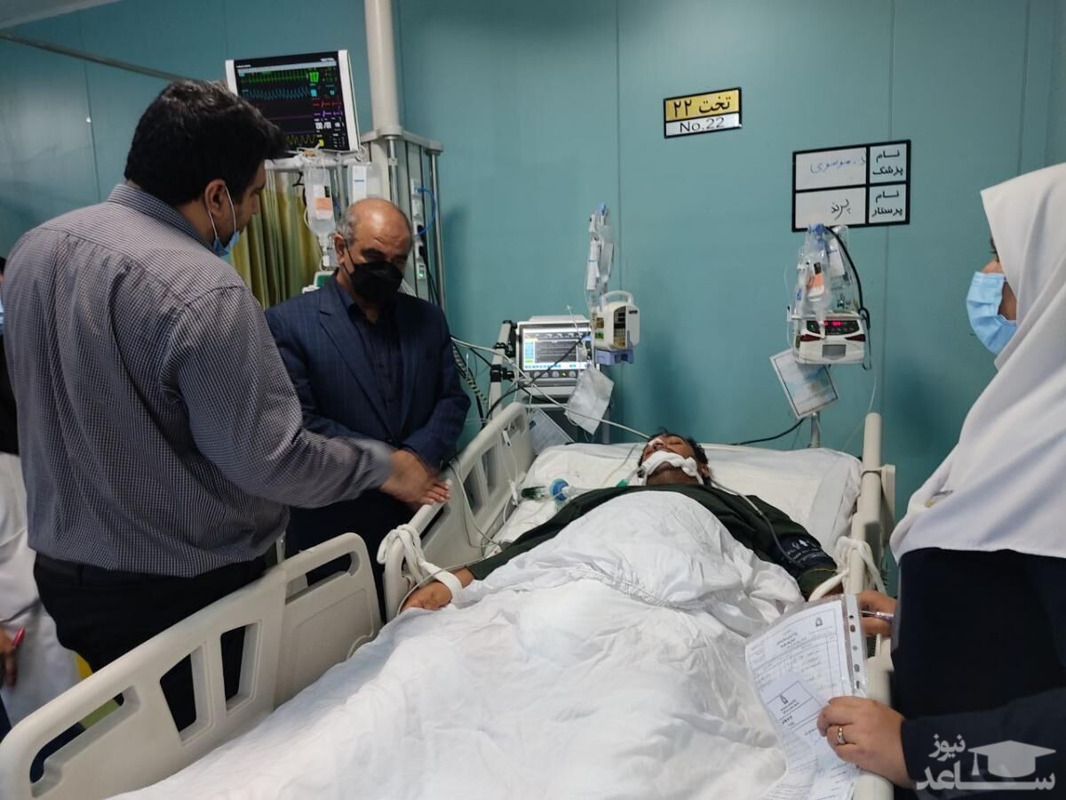 میثم پیرفلک برای ادامه روند درمان به تهران اعزام شد