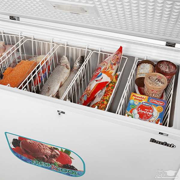 محفظه فریزر صندوقی برفاب مدل CF-310L