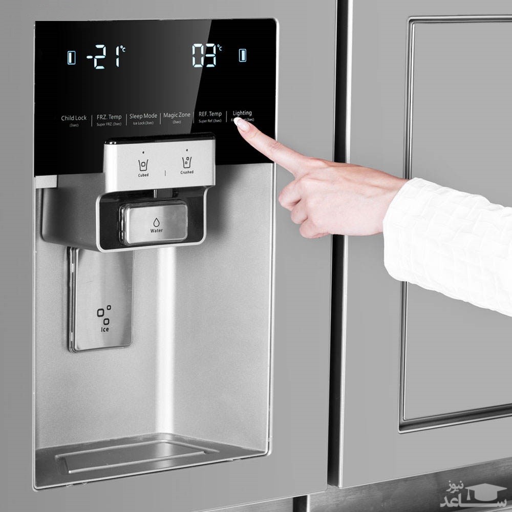 یخچال و فریزر ساید بای ساید دوو مدل D2S-0034MW