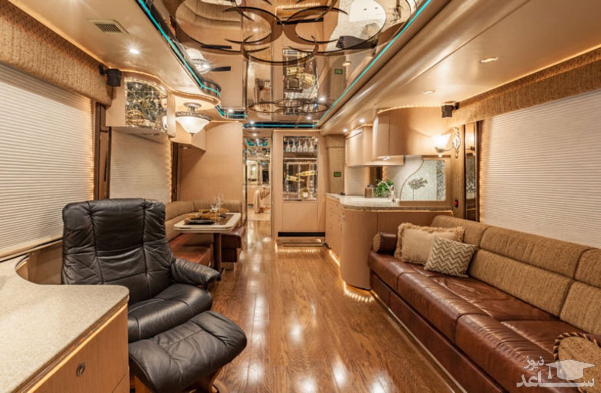 (فیلم)خانه های لوکس اتوبوسی با تمام امکانات!