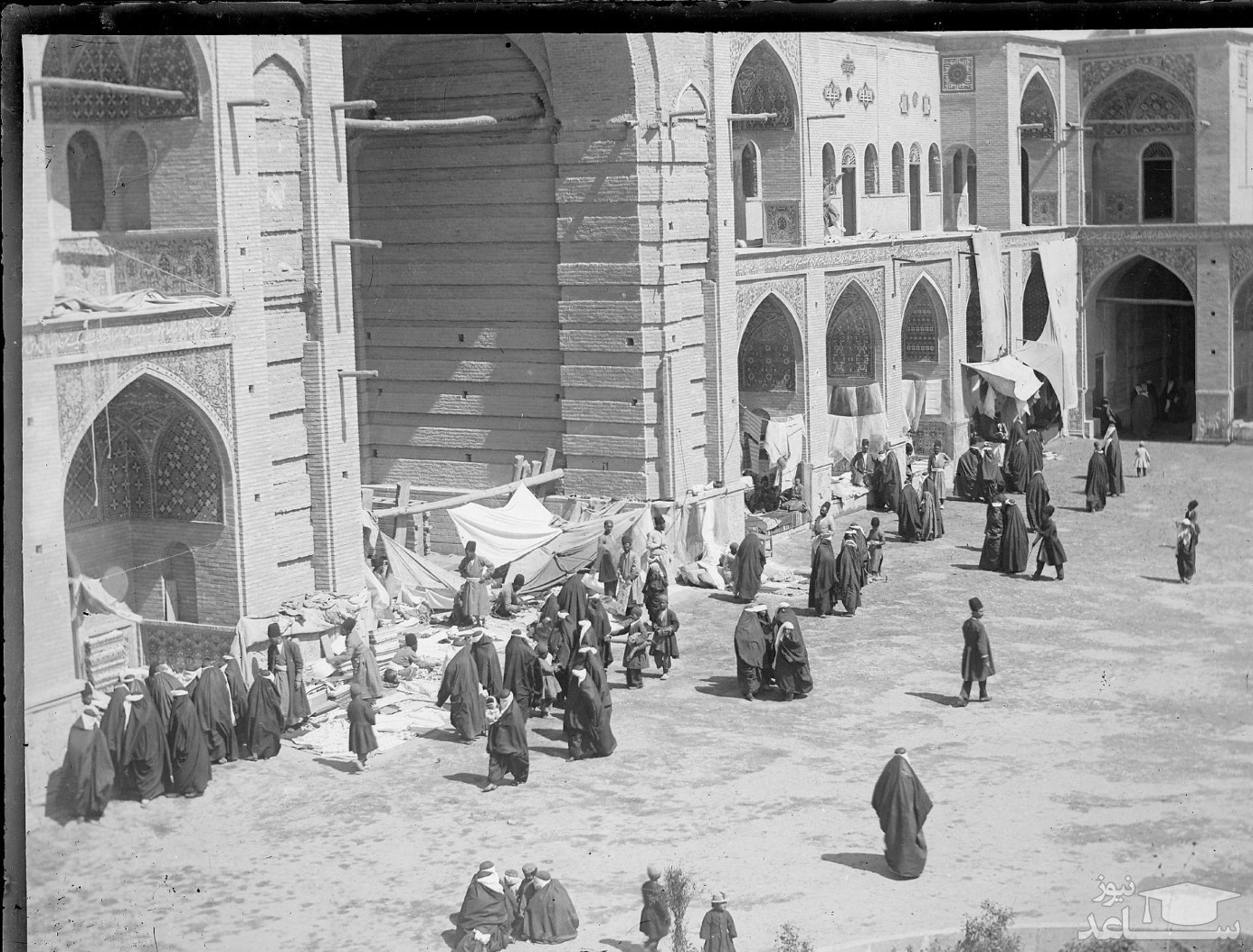 (عکس) جشن شب یلدا در زمان قاجار