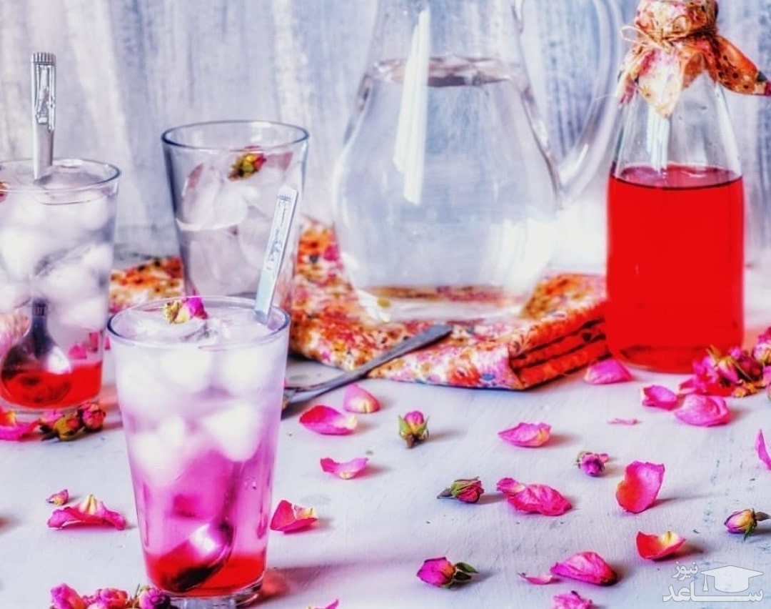 دستور تهیه ی شربت گل محمدی
