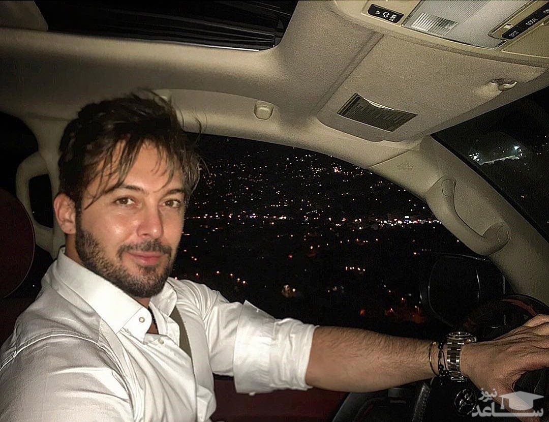 سیگار کشیدن‌دانیال عبادی پشت فرمون