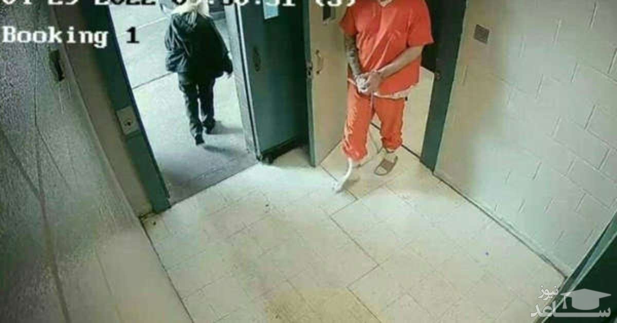 (ویدئو) لحظه فراری دادن یک متهم به قتل توسط زندانبان