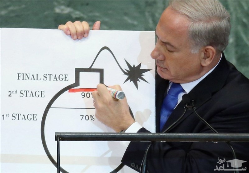 تصویری که نشان می دهد نتانیاهو قاتل شهید محسن فخری زاده است