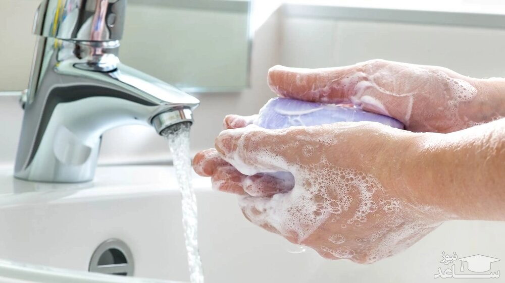  شستن دست ها