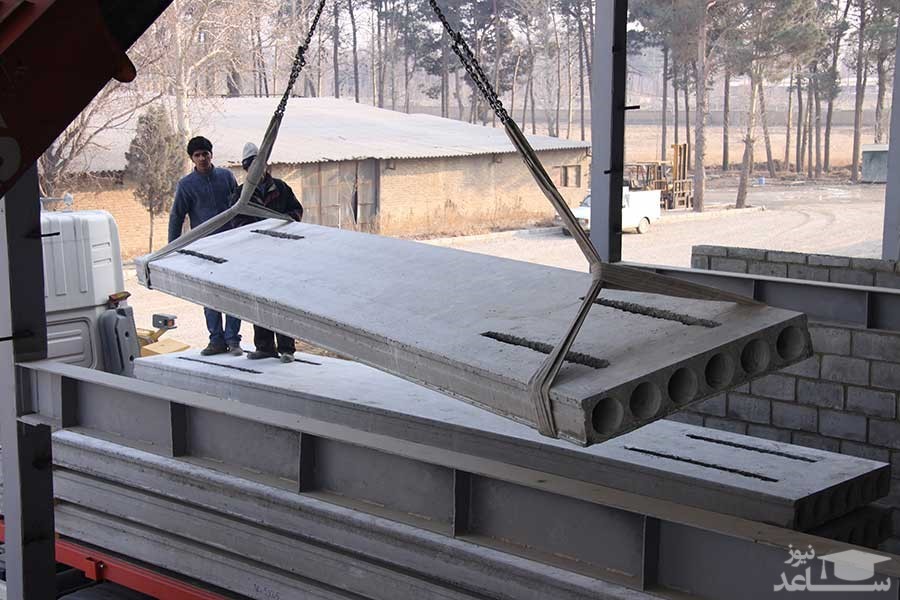 دال بتنی از پیش تنیده شده(هالوکور) - تیرچه پیش تنیده کردستان