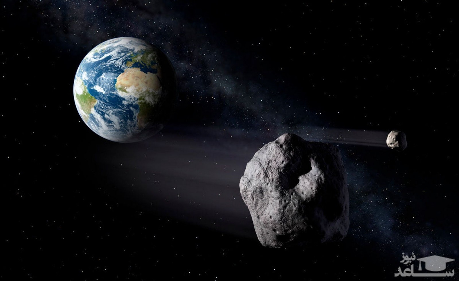 سیارکی به اندازه برج ایفل از کنار زمین می‌گذرد