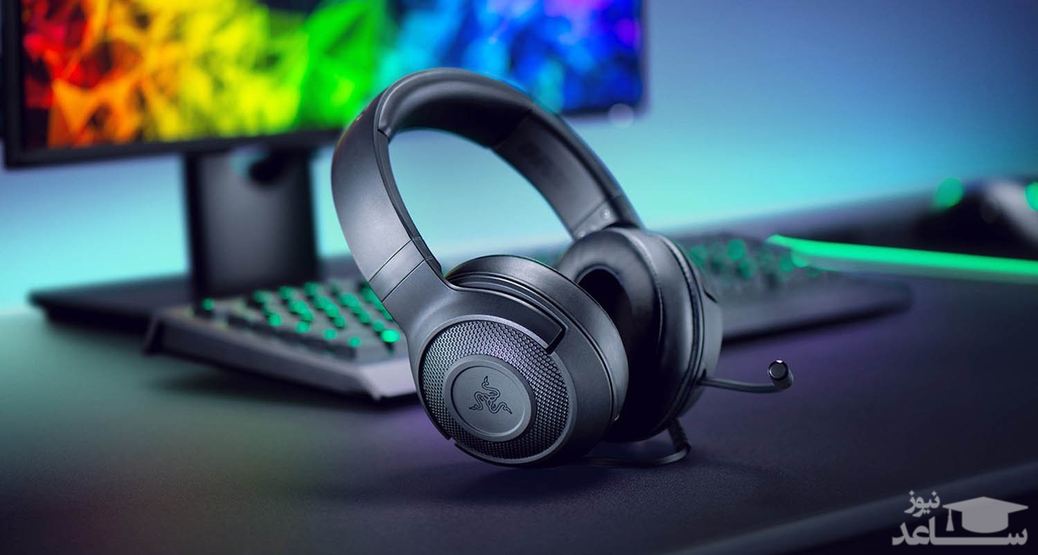 هدست گیمینگ باسیم ریزر مدل KRAKEN X Lite