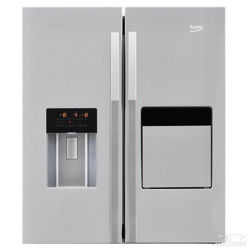 یخچال فریزر ساید بکو مدل GNE134751X