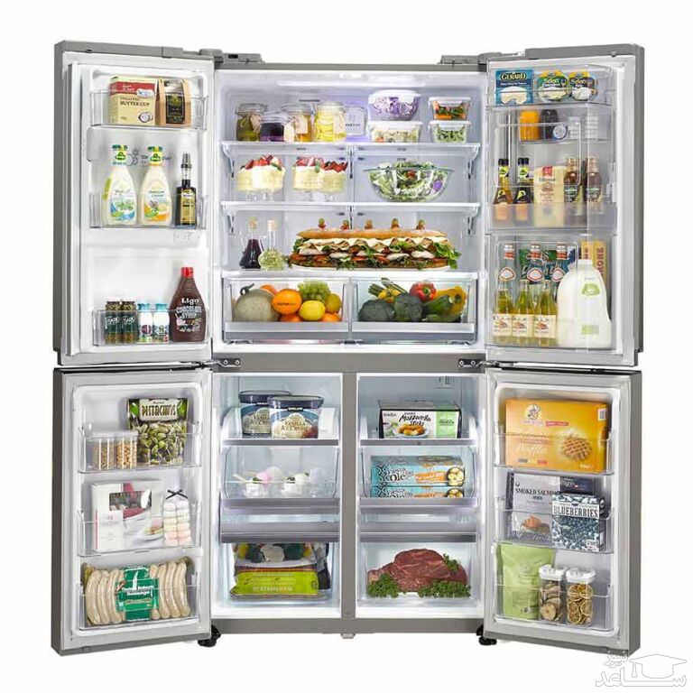 یخچال فریزر ساید ال جی مدلMDN76W