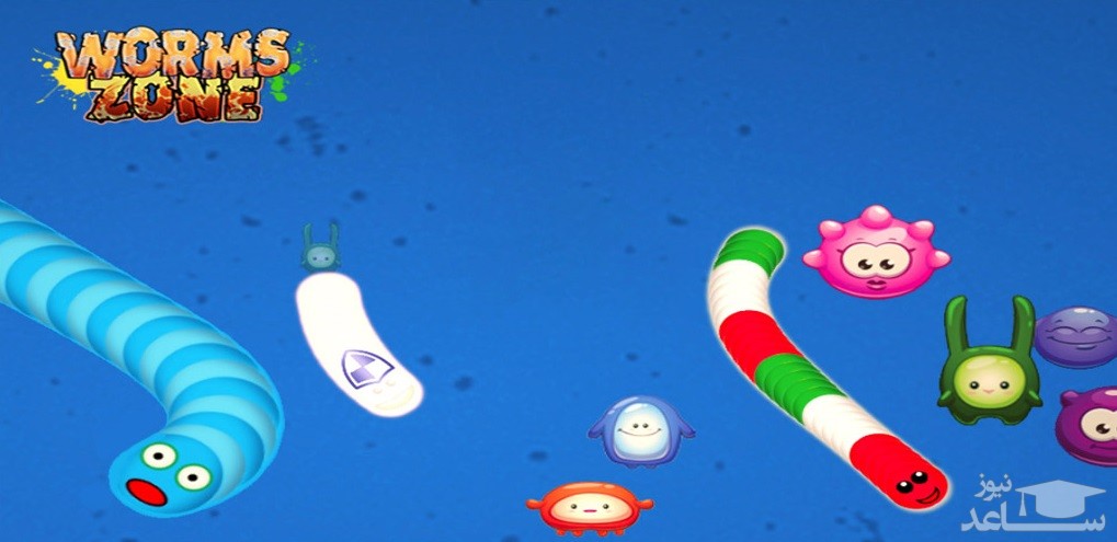 معرفی و بررسی بازی Worms Zone .io