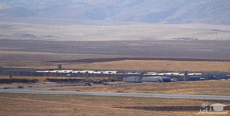 شنیده شدن صدای انفجار در پایگاه نظامی آمریکا در اربیل + فیلم