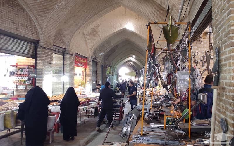  بازار سنتی شهر کرمانشاه