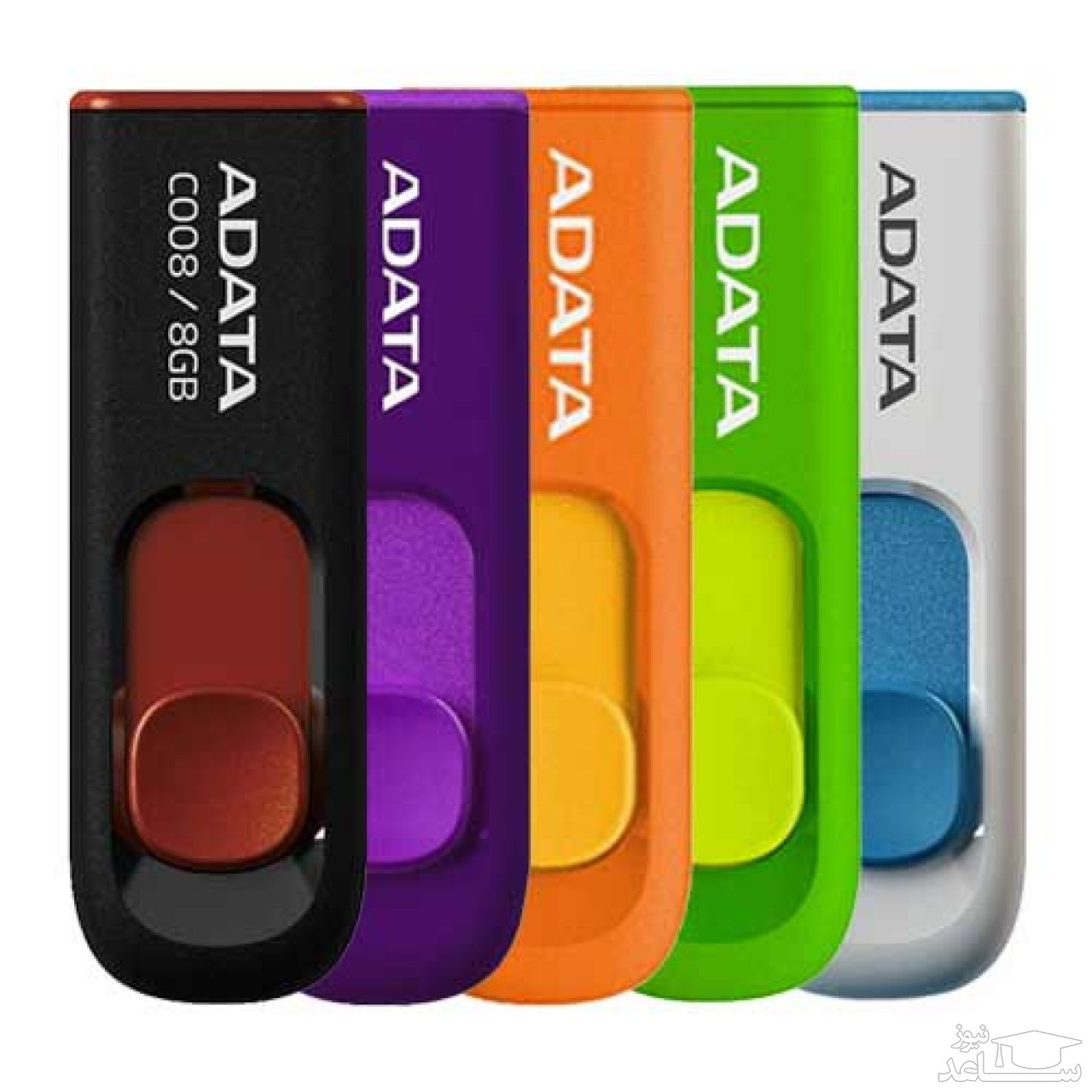 رنگ بندی فلش مموری ای دیتا مدل C008
