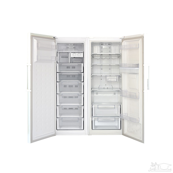 فضای داخلی یخچال فریزر دوقلو سینجر مدل RF6099