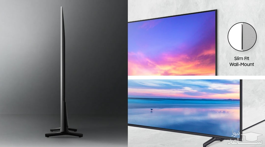 تلویزیون کریستال 4K سامسونگ مدل AU8000 سایز 60 اینچ