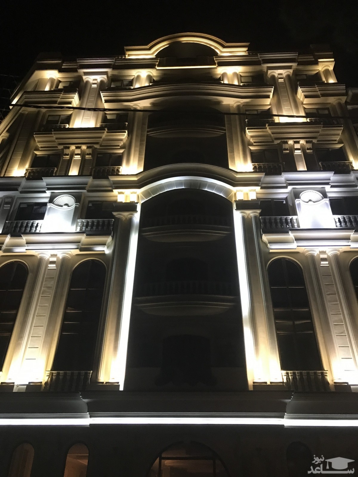 اصول نورپردازی نمای بیرونی ساختمان