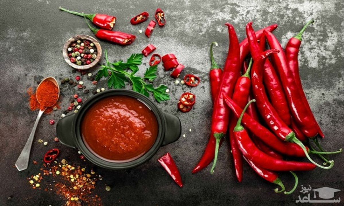 خاصیت مواد مغذی فلفل تند