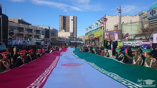 حاشیه‌های مراسم ۲۲ بهمن در تهران
