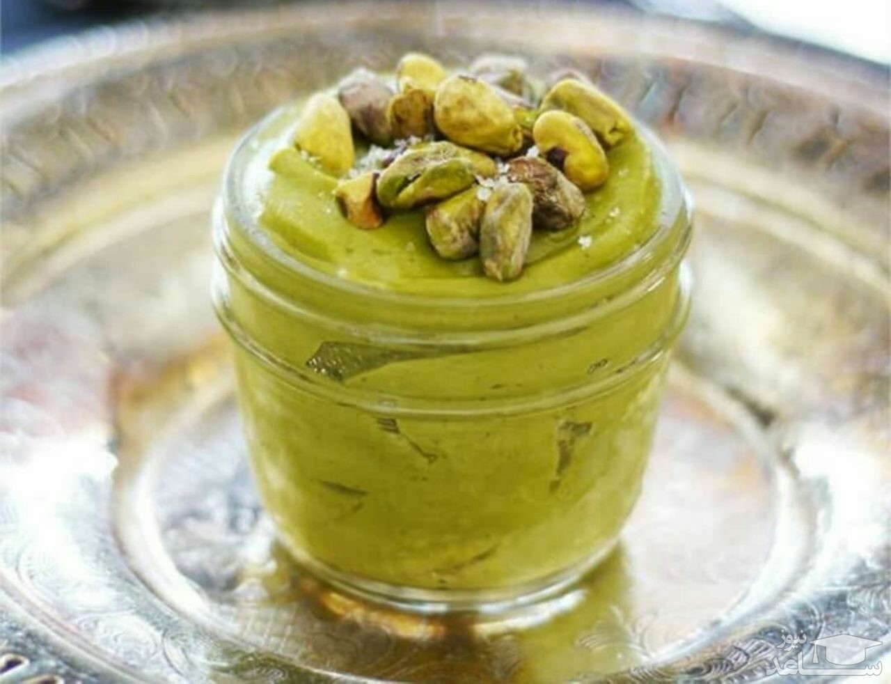 طرز تهیه دسر پسته ای