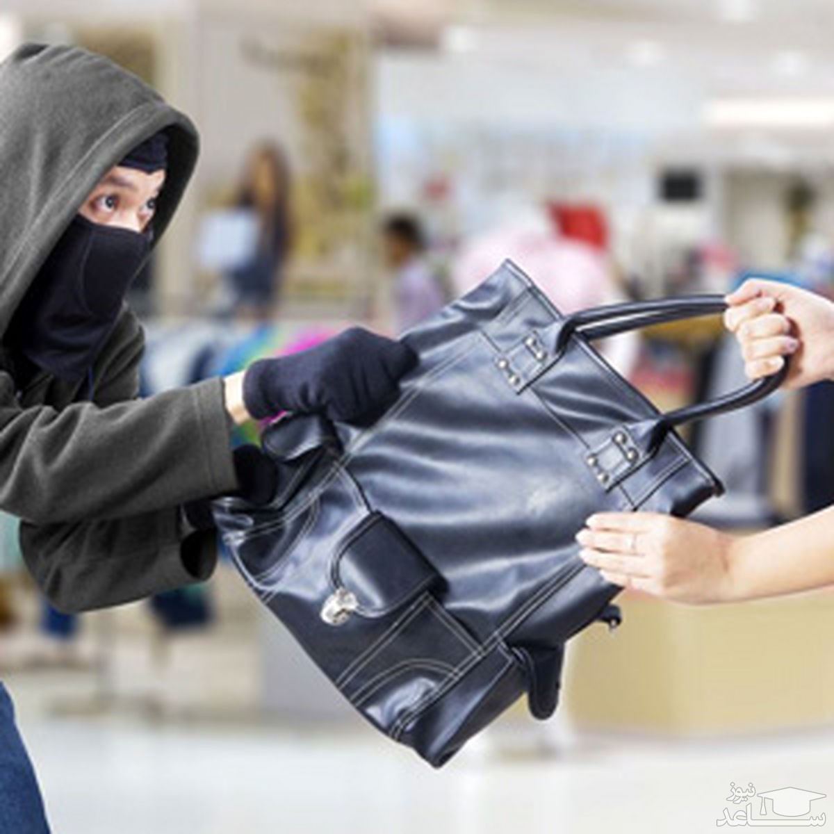 (فیلم) لحظه دستگیری زورگیران وحشی خیابان 30 تیر تهران