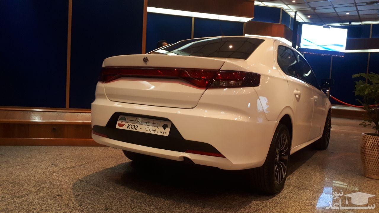 رونمایی از خودروی جدید ایران خودرو+ تصاویر