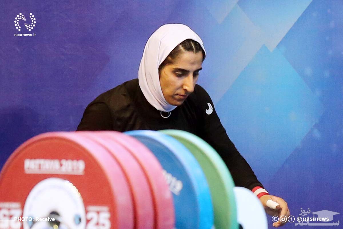 شکسته شدن رکورد وزنه‌برداری توسط بانوی ایرانی