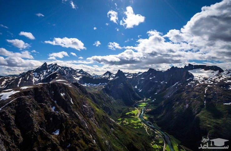 دیوار ترول، رومسدال، نروژ