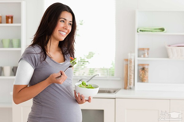 مصرف غذاهای یخ زده در دوران بارداری