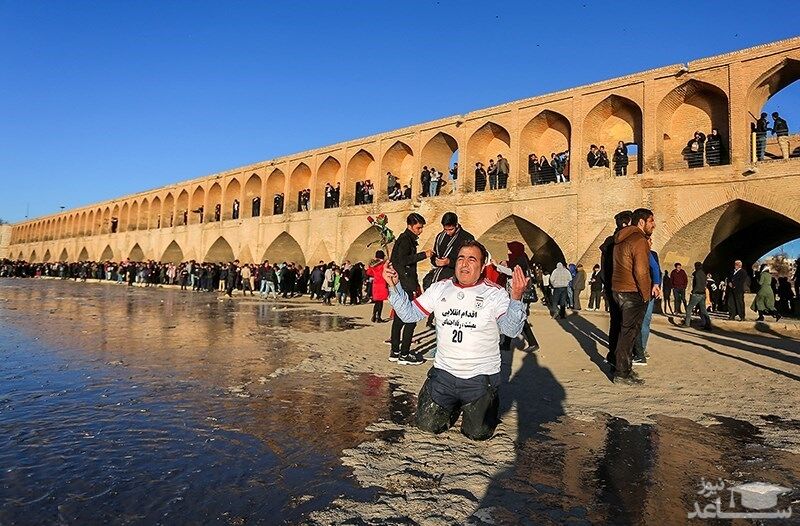 زاینده رود از بامداد یکشنبه ۲۰تیر در اصفهان جاری می‌شود