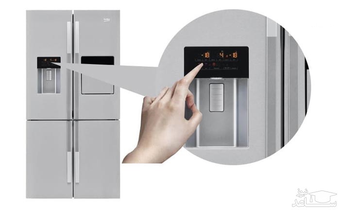 یخچال فریزر بکو مدل GNE134821E